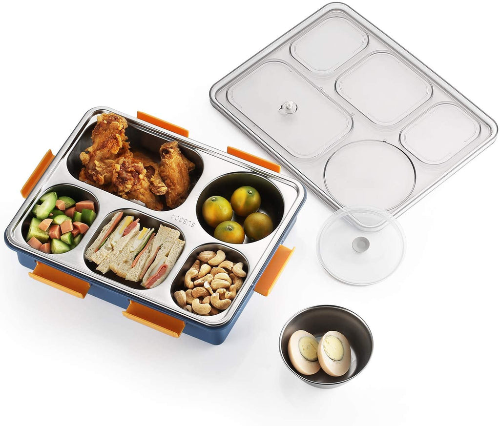 Bklyn Bento Stainless Steel Lunch Box - A Single Jumbo Compartment
