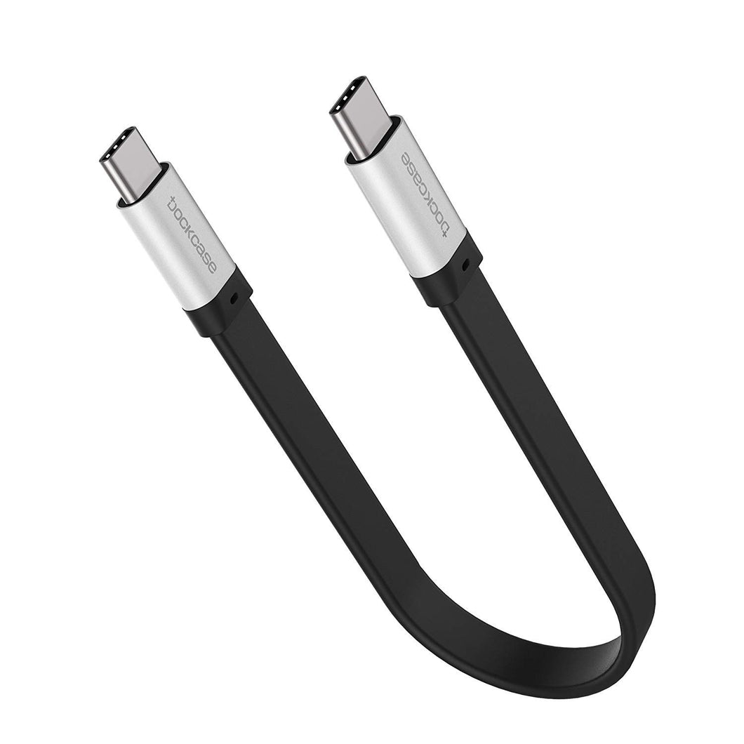 USB C to USB C Cable 3.1 Gen 2 10Gbps 100W 4K Video Data Transfer Charging Cable for MacBook Pro ThinkPad Yoga Samsung Galaxy Note 8 S8 S9 T5 LaCie SSD - 22cm